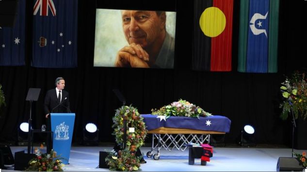VL74-“EVEN GOD IS SAD TODAY!” Hamish McLachlan Delivers Masterclass Poetry At Neale Daniher’s Funeral!